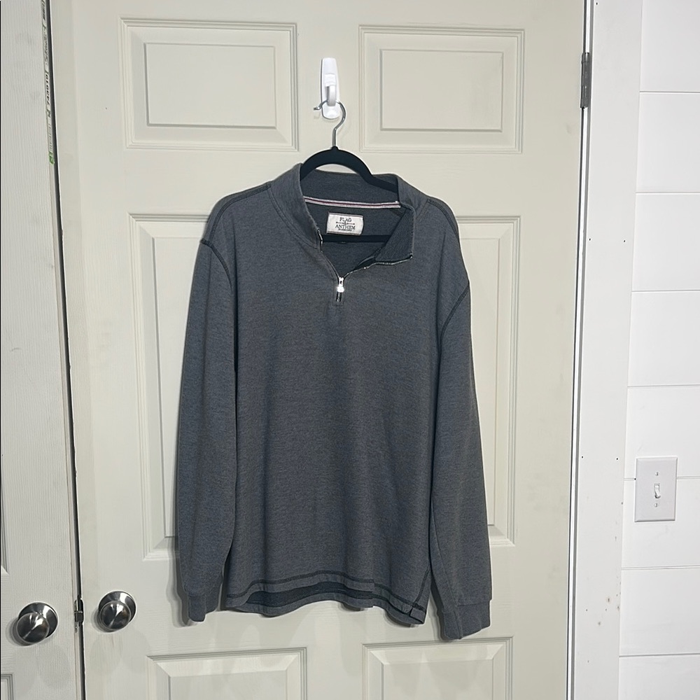 Gray Crewneck Sweater Simple Design
